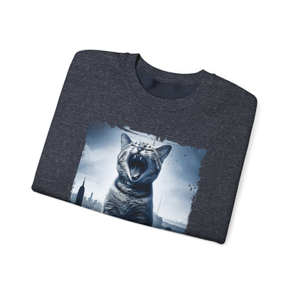 Catzilla Movie Crewneck Sweatshirt