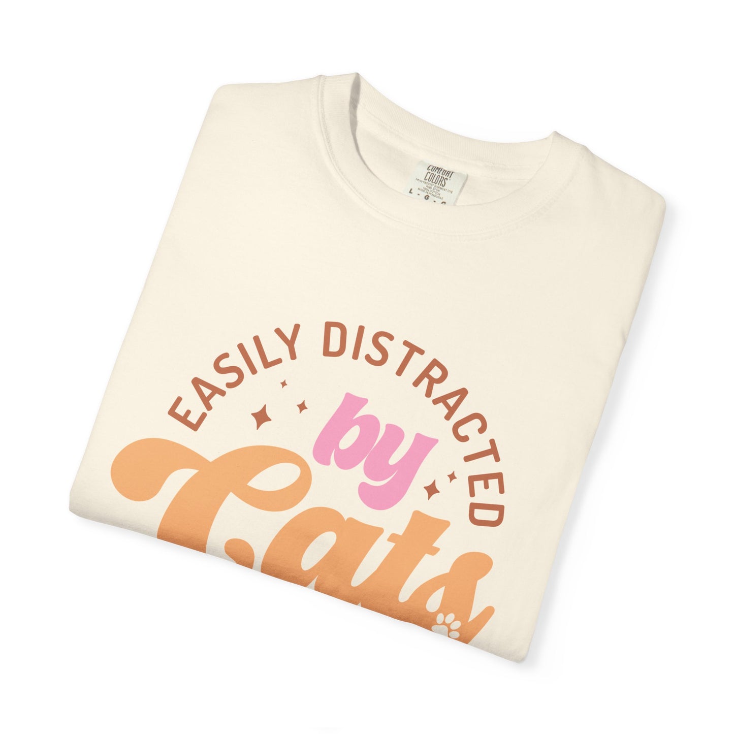 Easily Distracted By Cats T-Shirt
