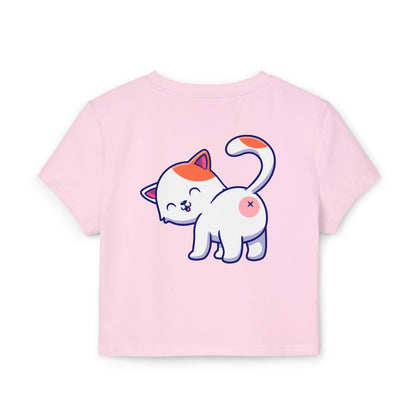 OnlyCats Cat Butt Women's Baby Tee