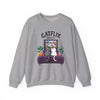 Catflix And Chill Crewneck Sweatshirt