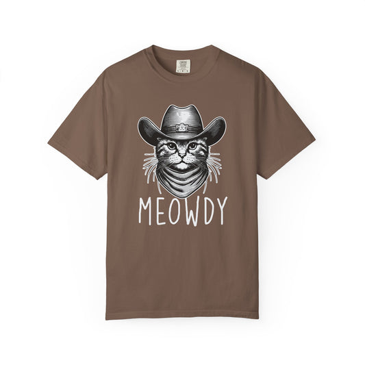 Meowdy Cowboy Cat T-Shirt