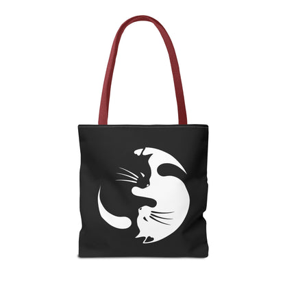 Yin Yang Kitties Tote Bag