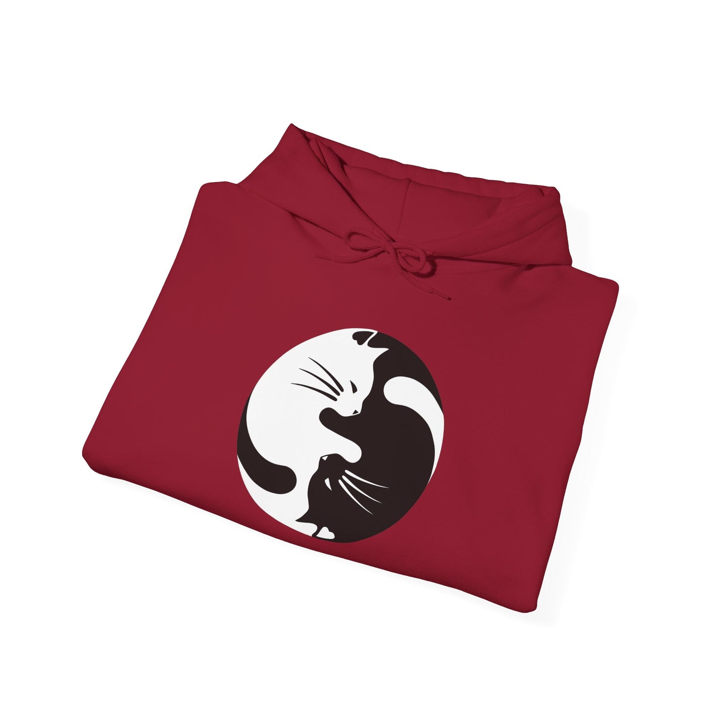 Yin Yang Kitties Hoodie Sweatshirt