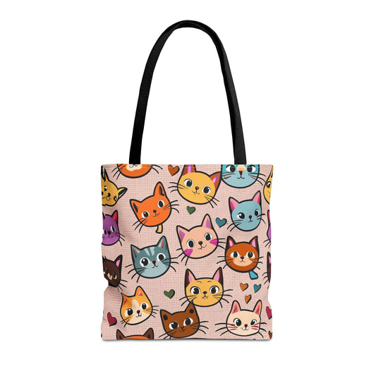 Chibi Cats Tote Bag
