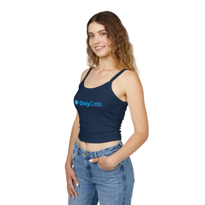 OnlyCats Cat Butt Women's Spaghetti Strap Tank Top