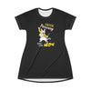 Freddie Purrcury Don't Stop Meow T-Shirt Dress