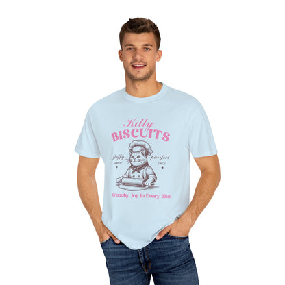 Kitty Biscuits Baker Cat T-Shirt