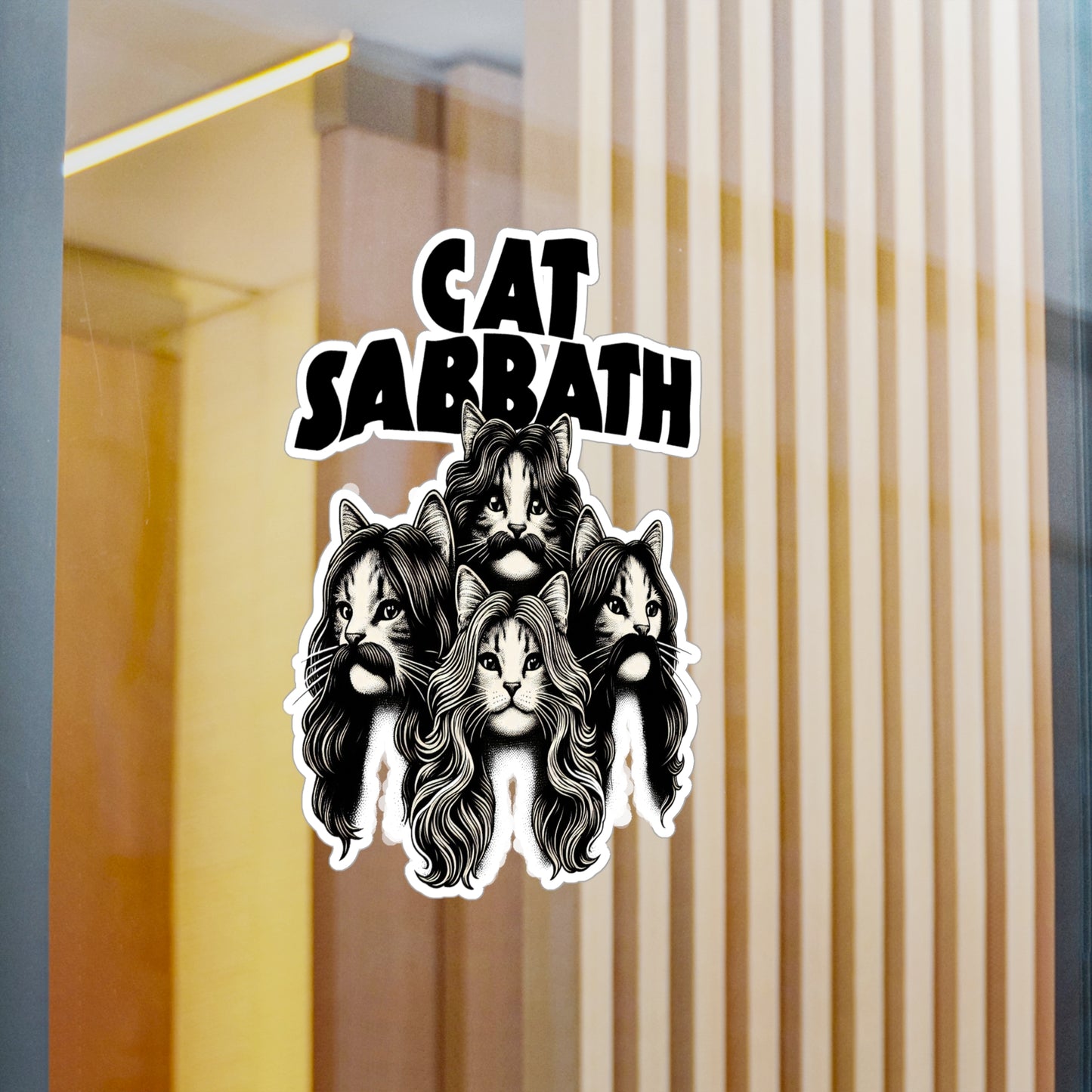 Cat Sabbath Vinyl Decal