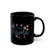 Cat Mama Black Coffee Mug