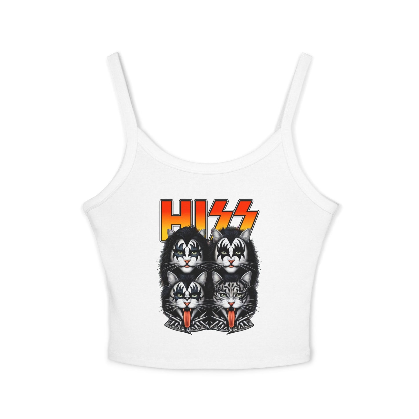 Hiss Band Women's Spaghetti Strap Tank Top