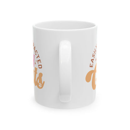 Easily Distracted by Cats Coffee Mug