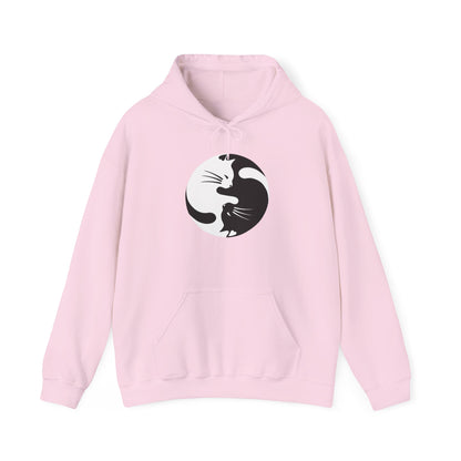 Yin Yang Kitties Hoodie Sweatshirt