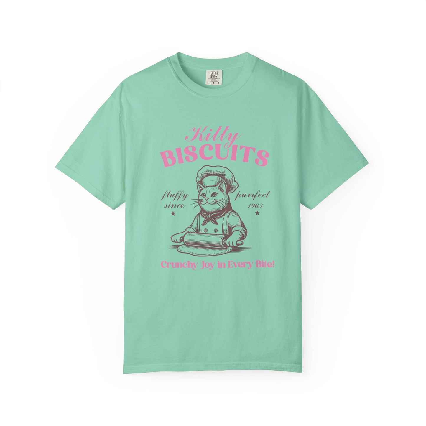 Kitty Biscuits Baker Cat T-Shirt
