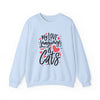 My Love Language Is Cats Crewneck Sweatshirt
