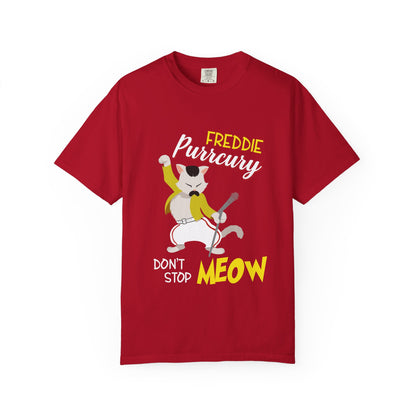 Freddie Purrcury Don’t Stop Meow T-Shirt