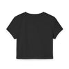 Freddie Purrcury Don't Stop Meow Women's Baby Tee