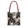 Cozy Kitten Crowd Tote Bag