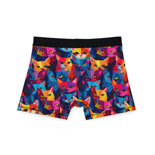 Prismatic Paws Men's Boxers