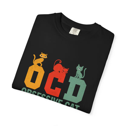 OCD Obsessive Cat Disorder T-Shirt