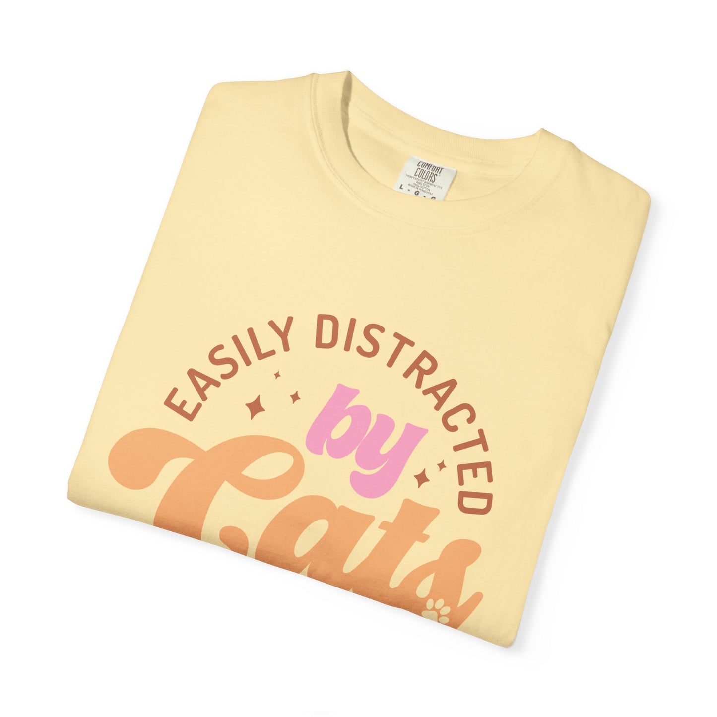 Easily Distracted By Cats T-Shirt