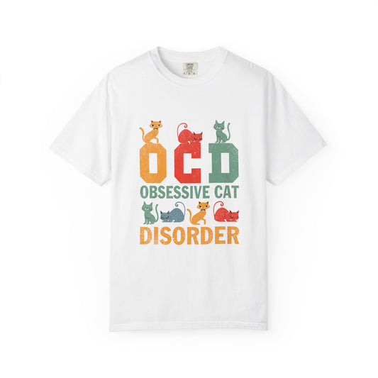 OCD Obsessive Cat Disorder T-Shirt