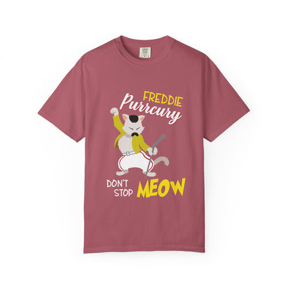 Freddie Purrcury Don’t Stop Meow T-Shirt