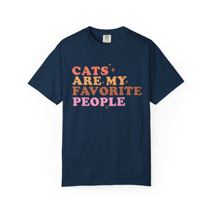 Cats Are My Favorite People T-Shirt