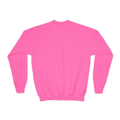 Cat Tail Love Retro Heart Youth Crewneck Sweatshirt