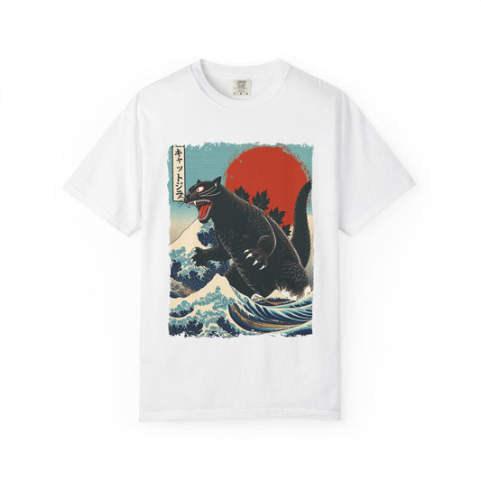 Catzilla Japanese Art T-Shirt