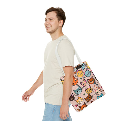 Chibi Cats Tote Bag