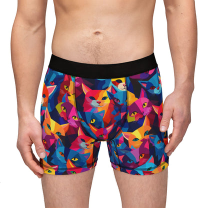 Prismatic Paws Men's Boxers