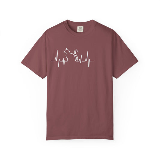 Cat In My Heartbeat T-Shirt