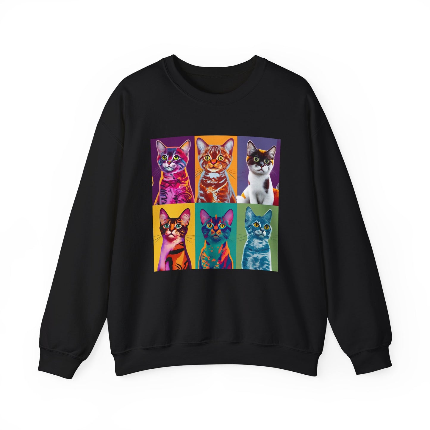 Catty Warhol Crewneck Sweatshirt