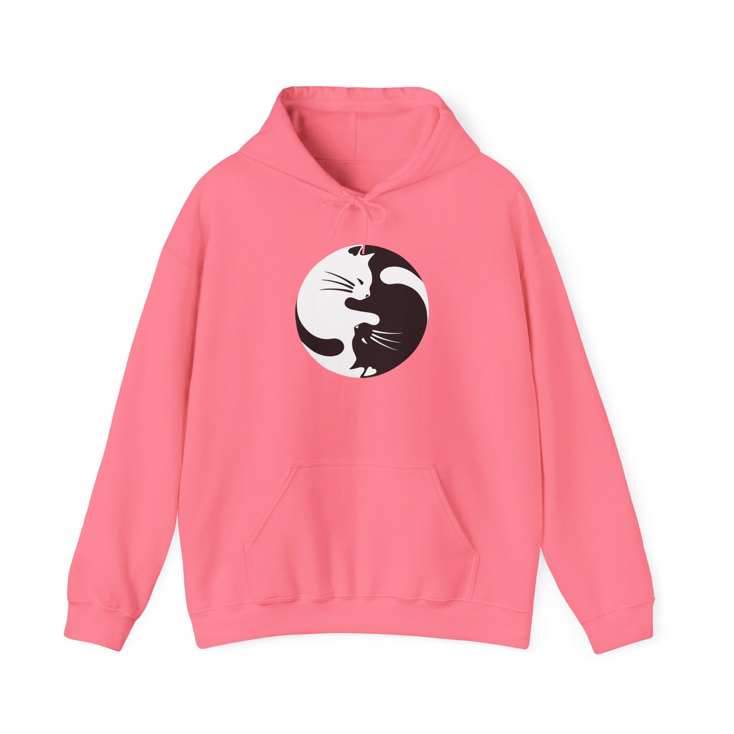 Yin Yang Kitties Hoodie Sweatshirt
