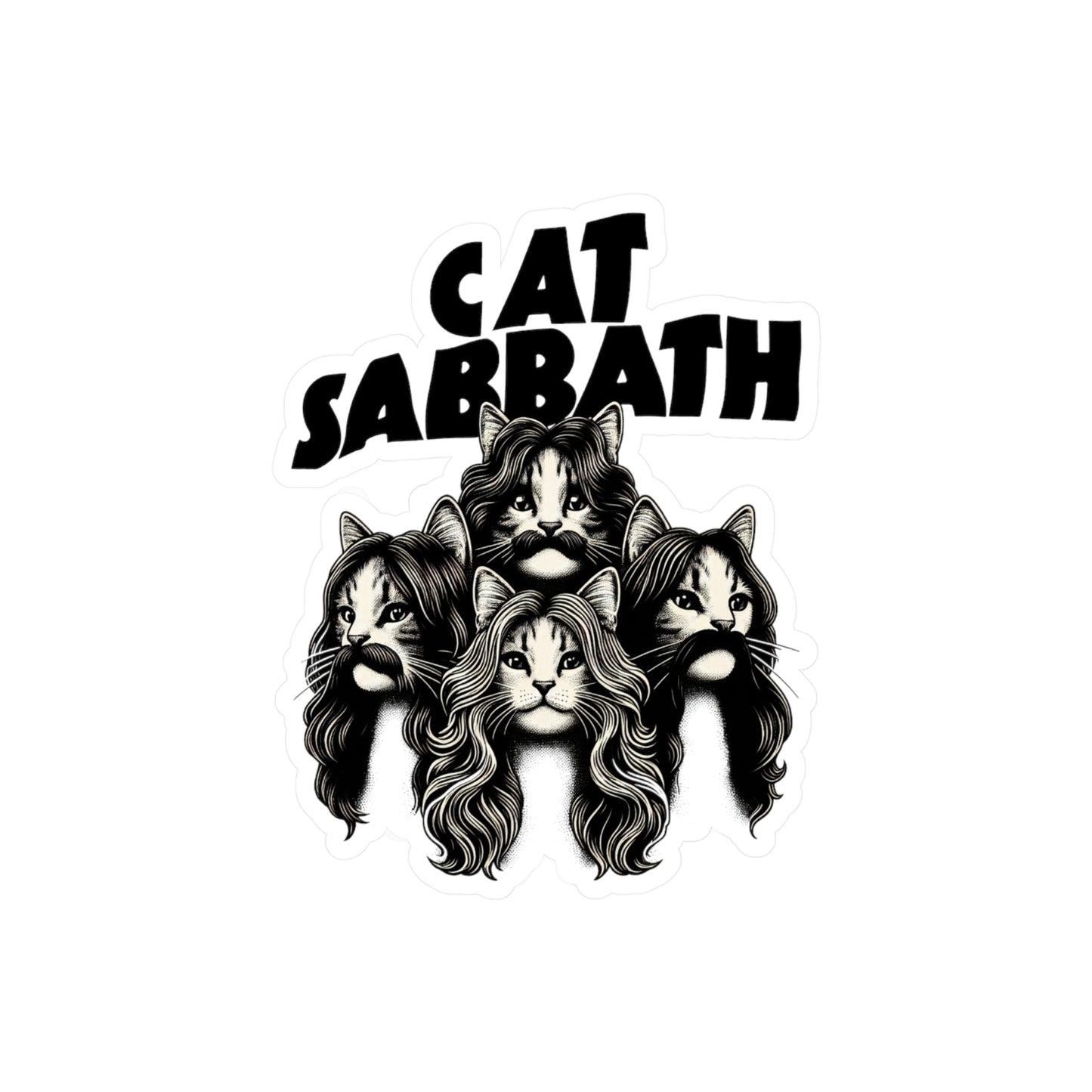 Cat Sabbath Vinyl Decal