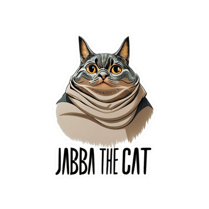 Jabba The Cat Vinyl Decal