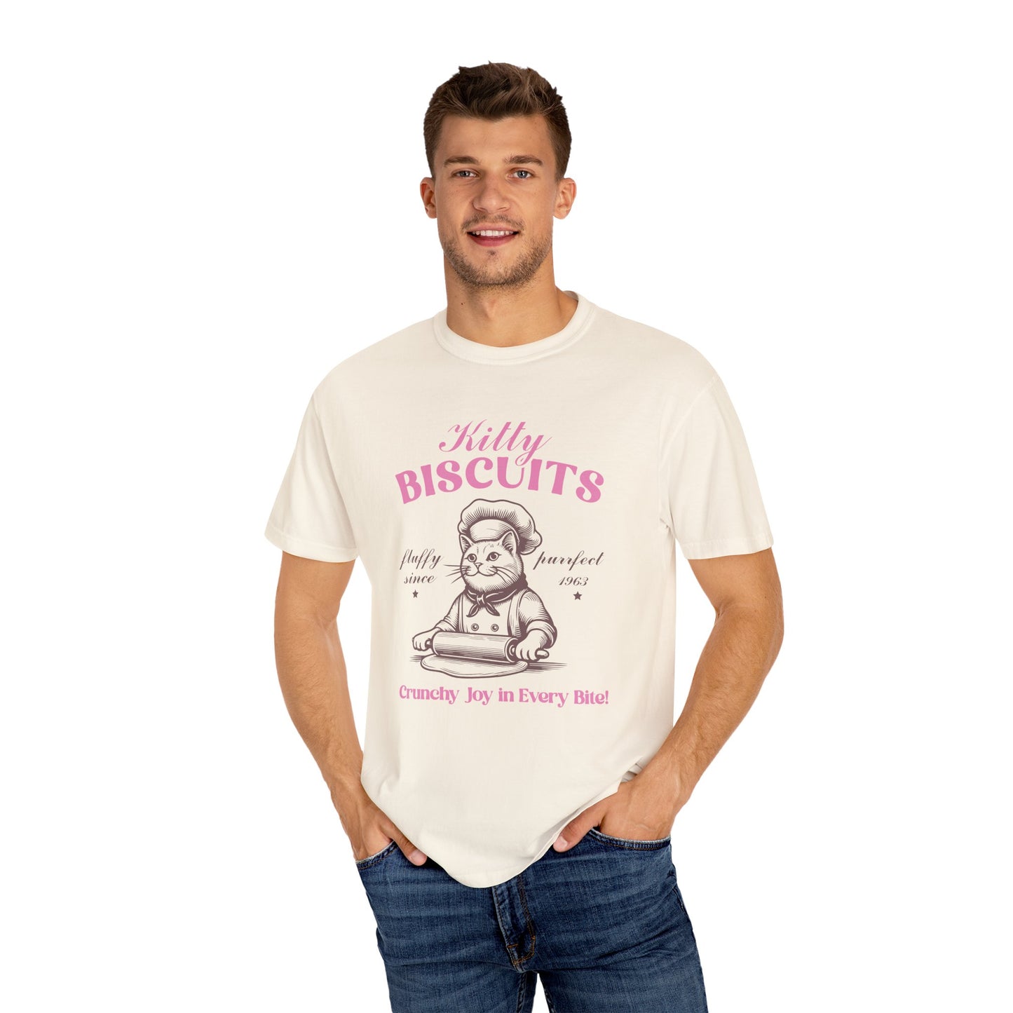Kitty Biscuits Baker Cat T-Shirt