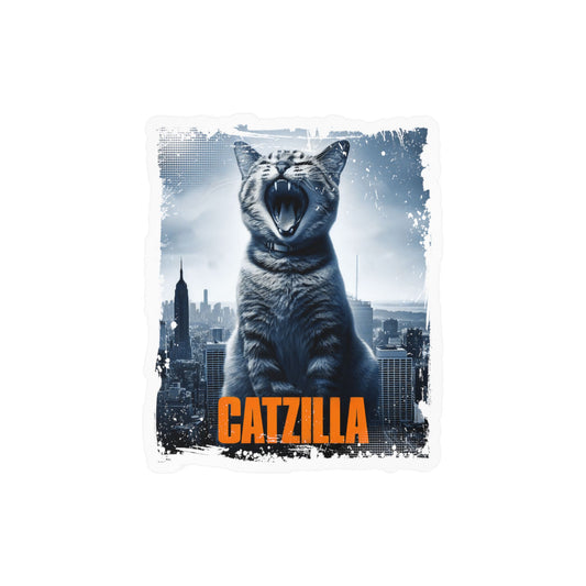 Catzilla Movie Vinyl Decal