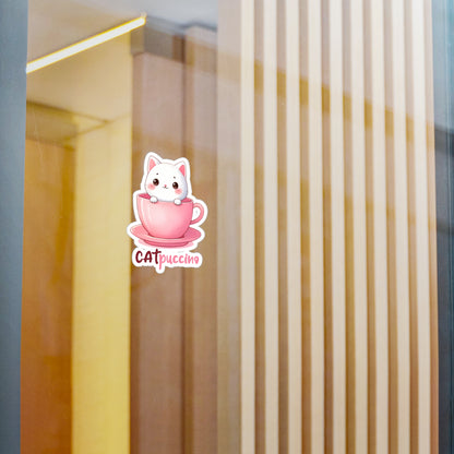 CATpuccino Vinyl Decal Sticker