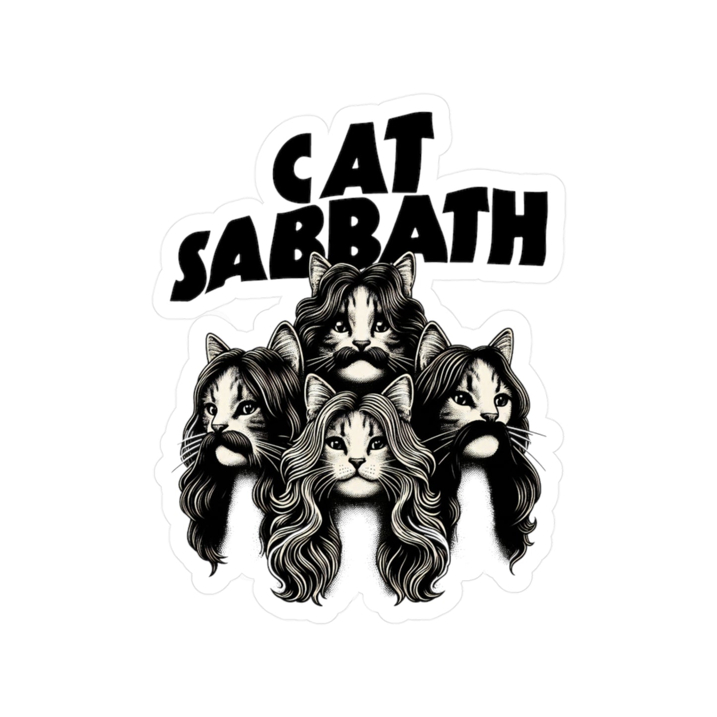 Cat Sabbath Vinyl Decal