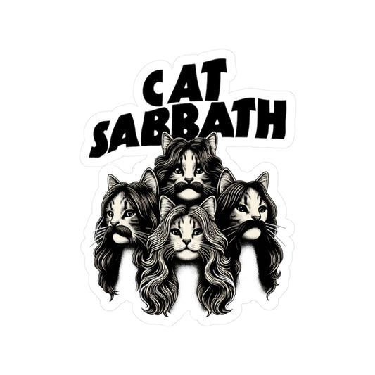 Cat Sabbath Vinyl Decal