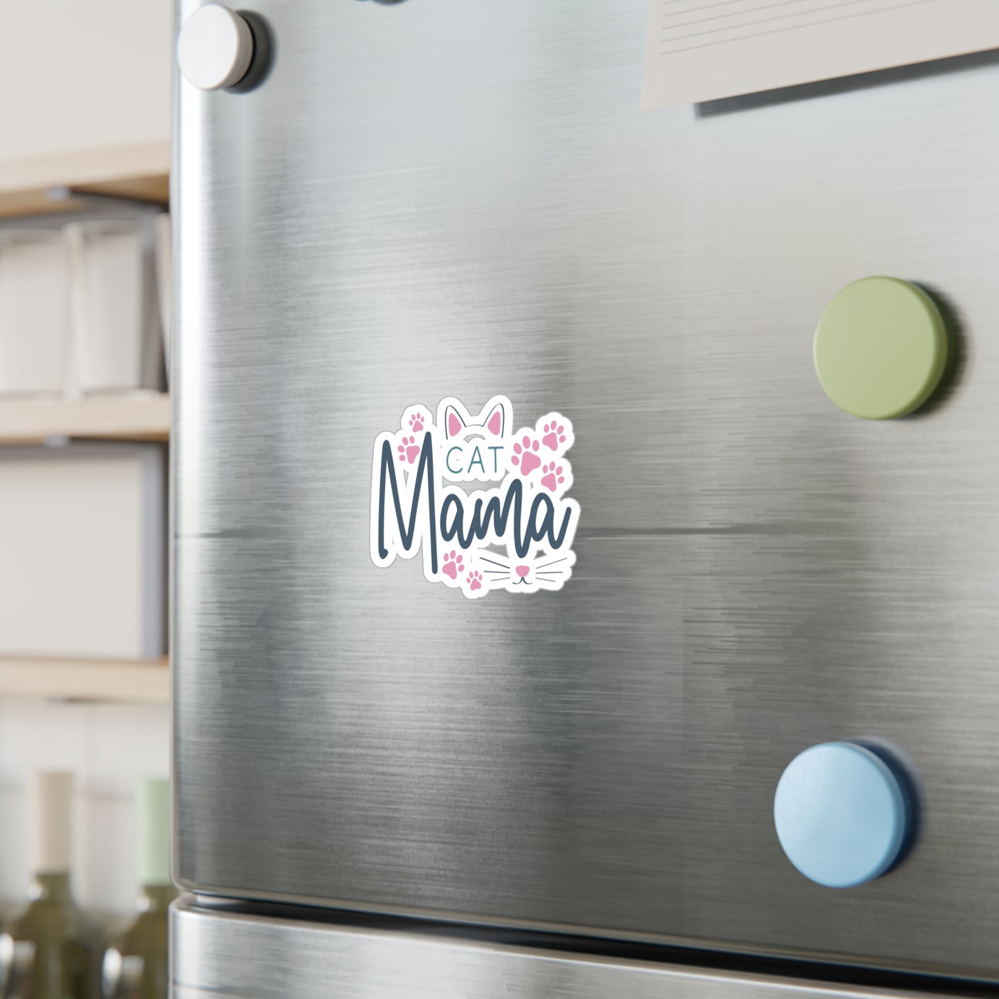 Cat Mama Vinyl Decal Sticker