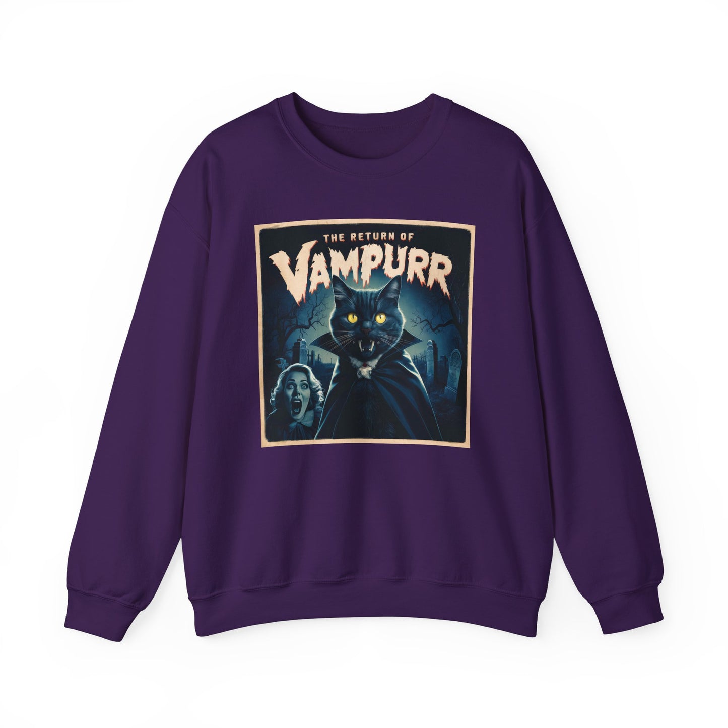 The Return Of Vampurr Movie Crewneck Sweatshirt